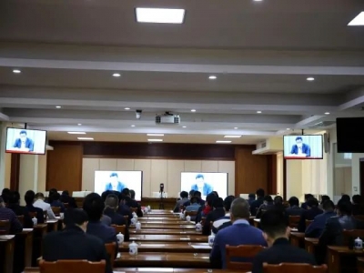大埔组织收听收看全市决战决胜脱贫攻坚推进会视频会议