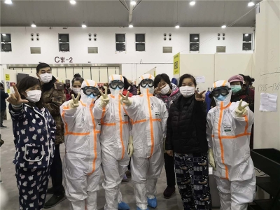 梅州白衣天使武汉战“疫”日记：我们带领病友跳“方舱广场舞”