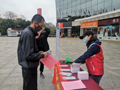 为防疫和复工宣传贡献青春力量！梅江区多部门联合开展学雷锋志愿服务行动