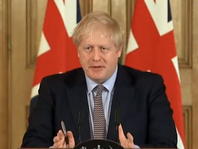 英国首相鲍里斯·约翰逊病情好转 离开重症监护病房