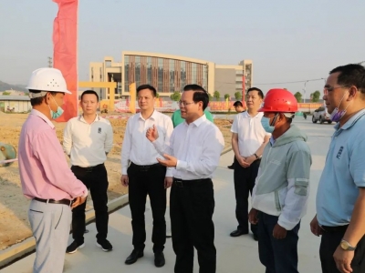 曾永祥率队检查节前疫情防控和安全生产工作