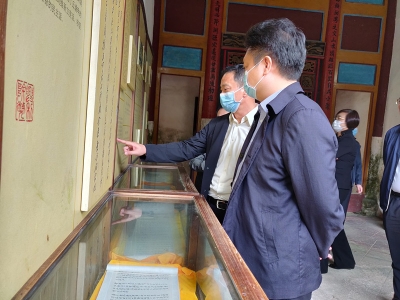 陈俊钦到蕉岭调研海峡两岸交流基地建设和宗教工作：打造优质基地 深化梅台交流