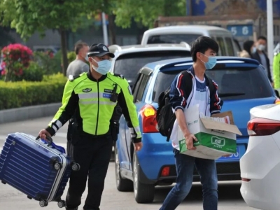 开学“已上线”！大埔公安护学ing~