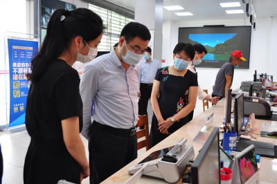 省政务服务数据管理局调研组来梅调研：让改革建设成果更好服务群众