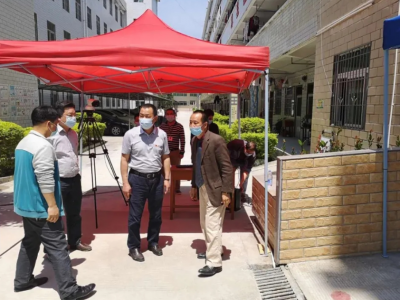 傅国强到五华岐岭镇检查复学复课工作