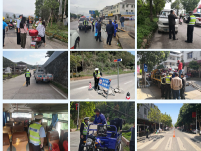 蕉岭：查处交通违法行为436起，扣了143辆摩托车电动车