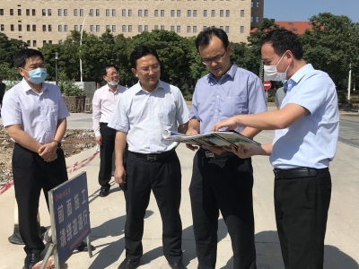 曾尚忠到梅县区督导挂点联系重点项目建设进展：全力以赴 加快推进项目建设进度