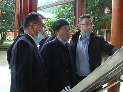 宋才华调研清明期间疫情防控、安全防护和乡村振兴工作