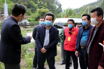 朱汉东调研清明期间大埔疫情防控和安全防护工作