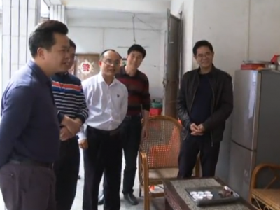 朱汉东到大埔西河镇调研脱贫攻坚工作