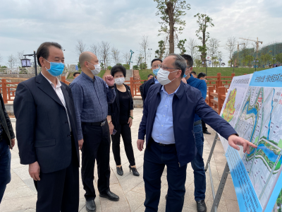 陈建青率队到兴宁调研督导重点民生项目建设