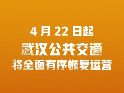 明起武汉地铁公交出租车全面恢复