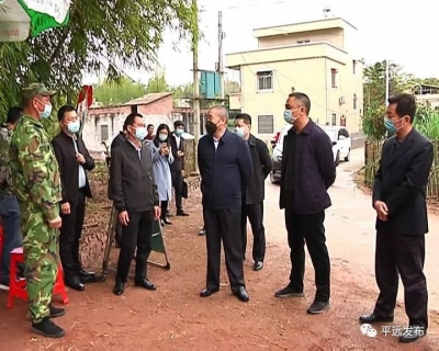 省检查组到平远开展清明期间森林防灭火工作检查