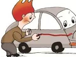 4辆小车遭“毁容”，梅城这男子醉酒划车把自己划进牢房...