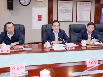 张爱军会见中国石油广东分公司党委书记、总经理李占宁  积极探索油品和农副产品销售新模式