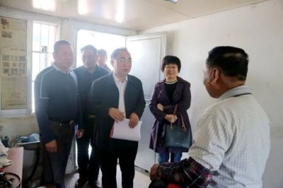 李礼醒、饶凌云到大埔枫朗镇督导脱贫攻坚工作