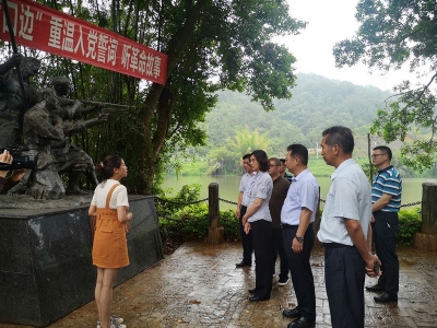 吴晓晖到梅江区挂点集体经济薄弱村调研：培育产业 发展壮大村集体经济