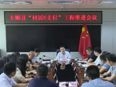 丰顺召开“村居E支付”工程推进会