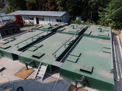 进度条刷新！梅江干流沿河镇污水处理设施建设完工在即