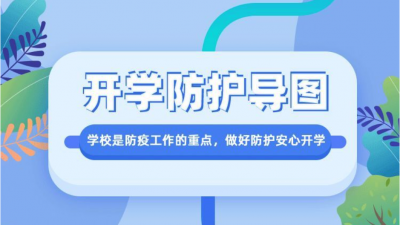 明天开始新一波返校潮！学生全天候防护指南图，请存！