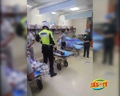 兴宁女子食物过敏紧急求助，幸好遇上“铁骑”！