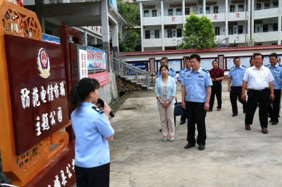 大埔举行防范电诈应急处突演练！