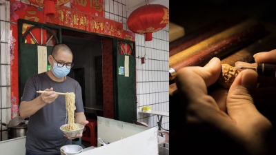 要谋生，也要寻梦…他在腌面煮汤与核雕艺术之间无缝切换