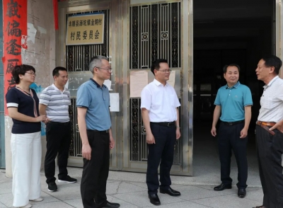 曾永祥率队调研村党组织书记“三个一肩挑”工作 