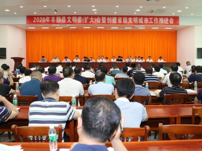 如何推动精神文明建设？如何做好创文工作？丰顺召开这个会议