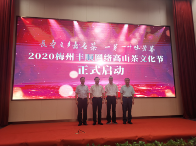 丰顺好茶，国际共享！2020梅州丰顺网络高山茶文化节启动