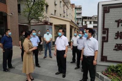 曾永祥、廖茂忠率队调研2020年春季学期开学准备情况，确保学校顺利有序开学复课