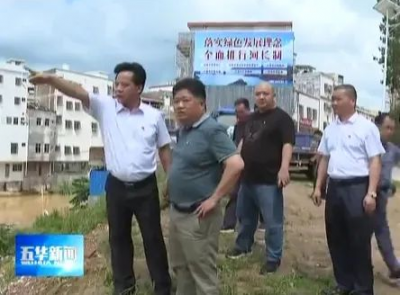 吴晖率队到华阳镇、周江镇等地调研乡村振兴工作和圩镇升级改造工作