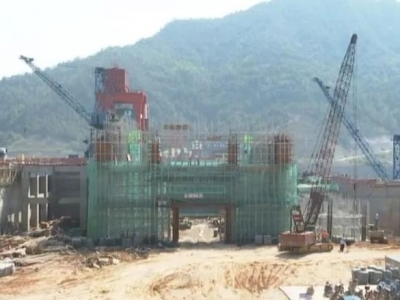 韩江高陂水利枢纽工程进入冲刺阶段！