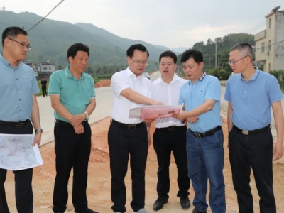 预计今年国庆前全面竣工！曾永祥率队调研206国道改造工程进展情况