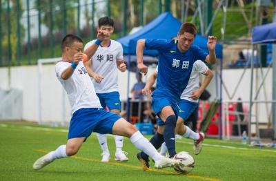 郭田华阳激烈“battle”！五华乡镇足球联赛上演进球大战