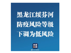低风险！绥芬河也挺过来了！