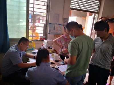 蕉岭公安开展警务实战训练和“送教下基层”活动