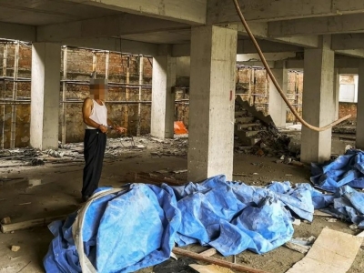 连续三次盗窃工地建材当废品卖，兴宁一男子被抓现行！