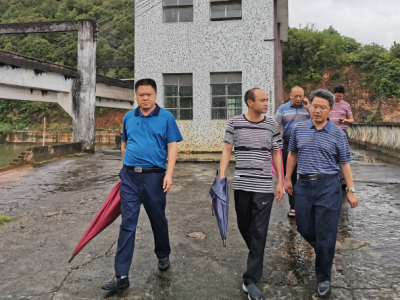 朱少辉到龙村镇督导防御强降雨、脱贫攻坚和新农村建设工作