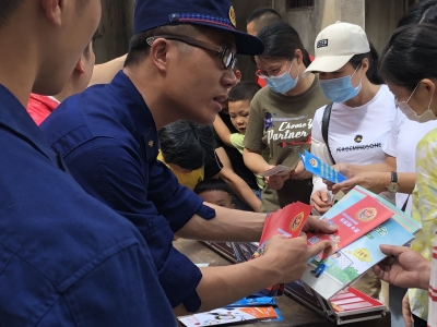 消防队长进社区开课啦！一起来涨知识吧～