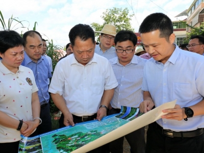 梅城这两大郊野公园规划建设进度如何？梅江区主要领导开展调研
