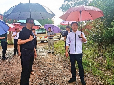 黄文沐到五华县督导“四好农村路”建设攻坚工作：加快建设群众满意的“四好农村路”