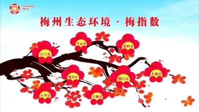 你的家乡排第几？梅州首次发布生态环境质量指数“梅指数”