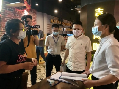 赖俊香率队检查文旅重点场所疫情防控和安全生产落实情况