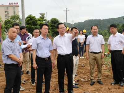 曾永祥调研汤坑镇新农村示范工程建设：努力打造特色明、品位高、产业旺的精美乡村