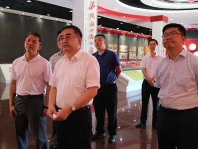 新华社广东分社社长徐金鹏和中新社广东分社社长张见悦一行到大埔调研