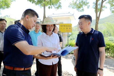 吴晓晖到大埔实地巡查汀江并开展调研 