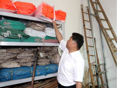 吴晖到潭下镇检查防汛工作：做足充分准备 做得一丝不苟