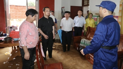 陈敏到平远县指导救灾复产工作：坚持人民至上生命至上 全力救灾复产 保障群众安全