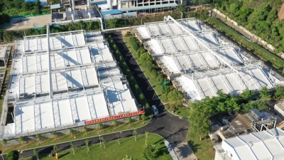 梅州城区江南第二污水处理厂扩建提标工程投产运行，出水水质达一级A标准